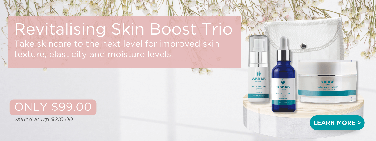 Revitalising Skin Boost Trio Mother's Day Pack
